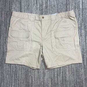 Croft and Barrow Men's 52 Big &Tall Elastic Cargo Style MC01X100XS Shorts‎ NEW